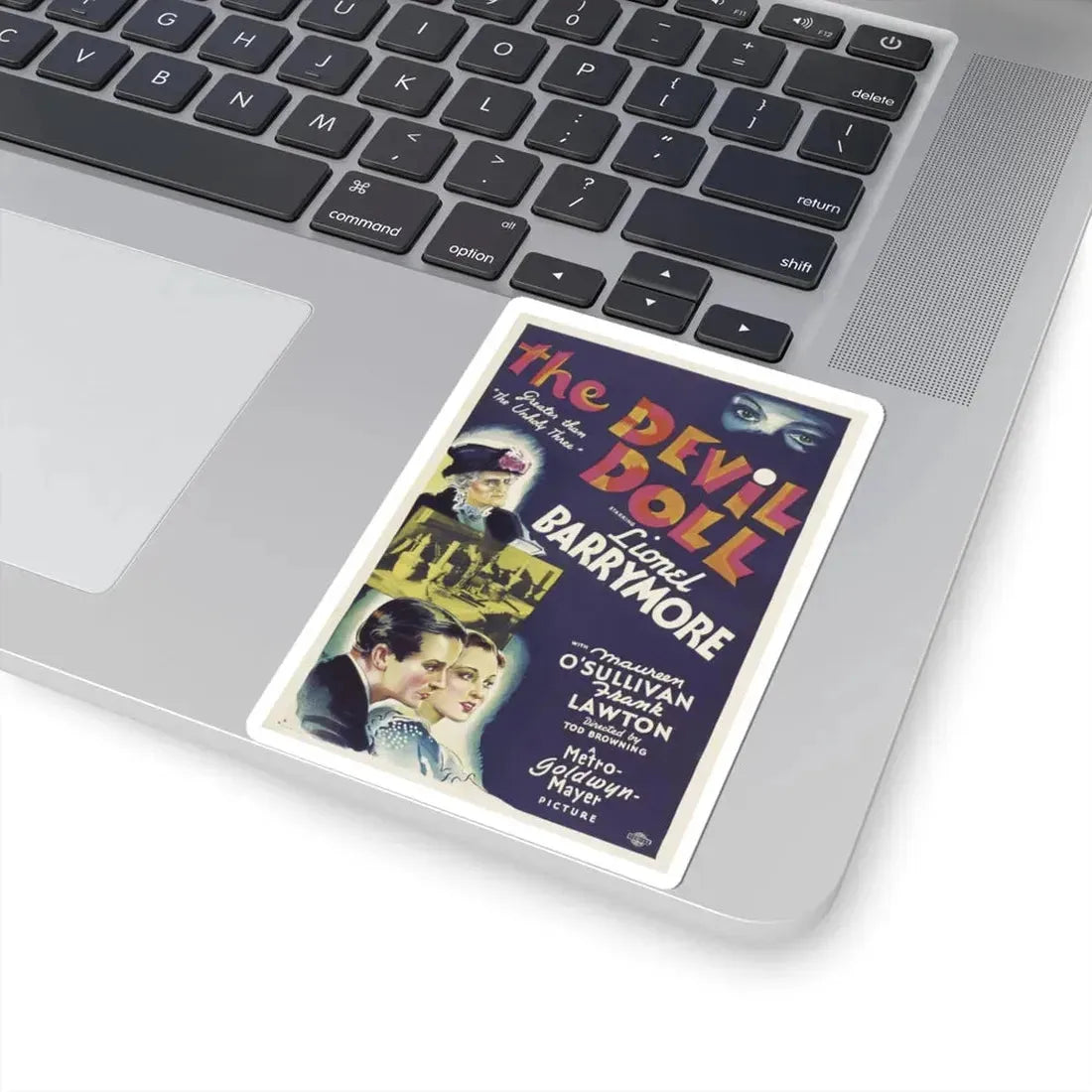 THE DEVIL DOLL 1936 Movie Poster - STICKER Vinyl Kiss-Cut Decal - The Sticker Space