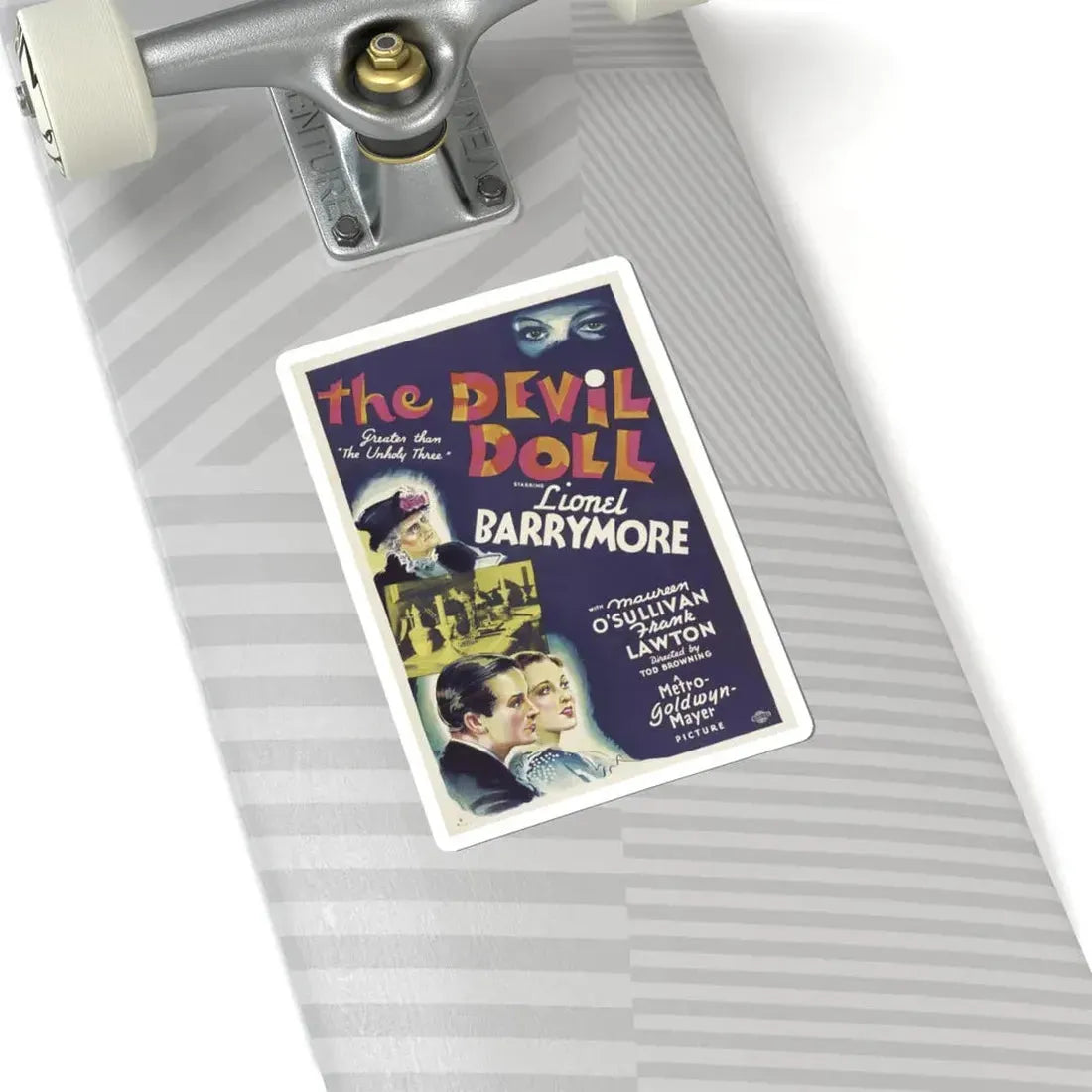 THE DEVIL DOLL 1936 Movie Poster - STICKER Vinyl Kiss-Cut Decal - The Sticker Space