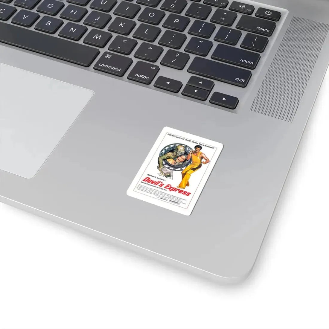 THE DEVIL'S EXPRESS 1976 Movie Poster - STICKER Vinyl Kiss-Cut Decal - The Sticker Space