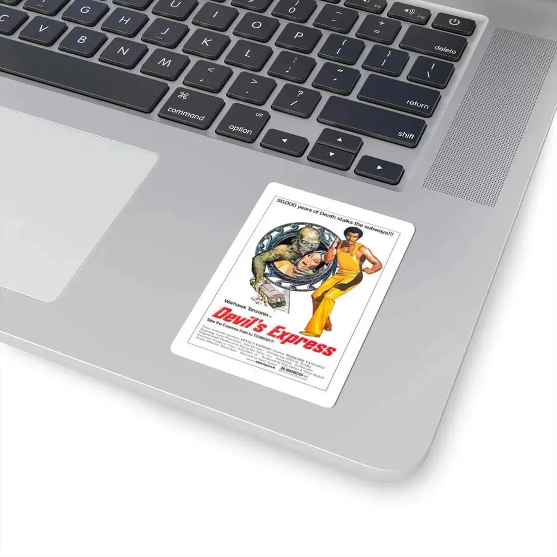 THE DEVIL'S EXPRESS 1976 Movie Poster - STICKER Vinyl Kiss-Cut Decal - The Sticker Space