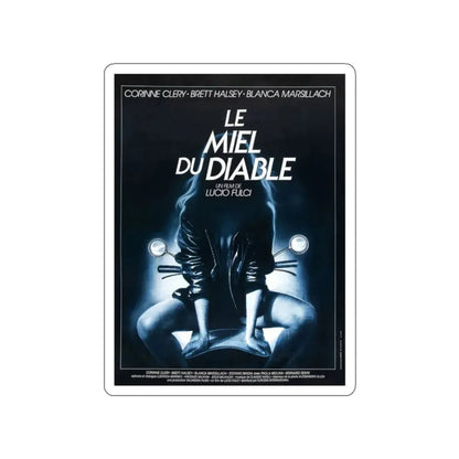 THE DEVIL'S HONEY (FRENCH) 1986 Movie Poster STICKER Vinyl Die-Cut Decal 2 Inch - The Sticker Space