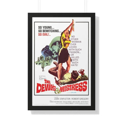 THE DEVIL'S MISTRESS 1965 - Framed Movie Poster 20" x 30" Black - The Sticker Space