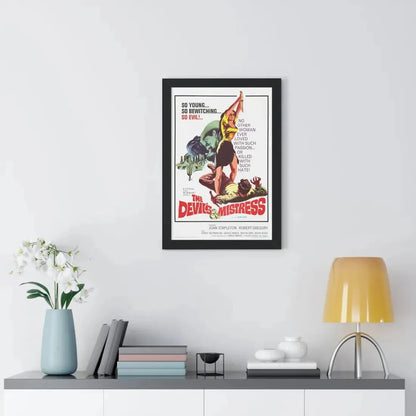 THE DEVIL'S MISTRESS 1965 - Framed Movie Poster - The Sticker Space