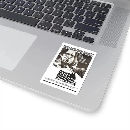 THE DEVIL'S NIGHTMARE 1971 Movie Poster - STICKER Vinyl Kiss-Cut Decal - The Sticker Space