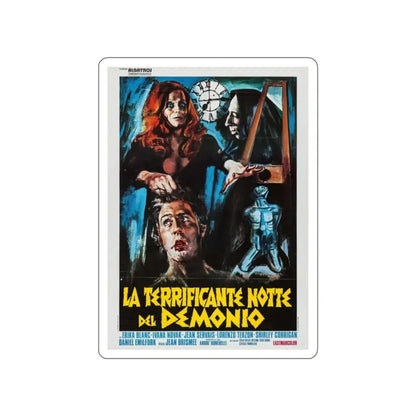 THE DEVIL'S NIGHTMARE (ITALIAN) 1971 Movie Poster STICKER Vinyl Die-Cut Decal 2 Inch - The Sticker Space