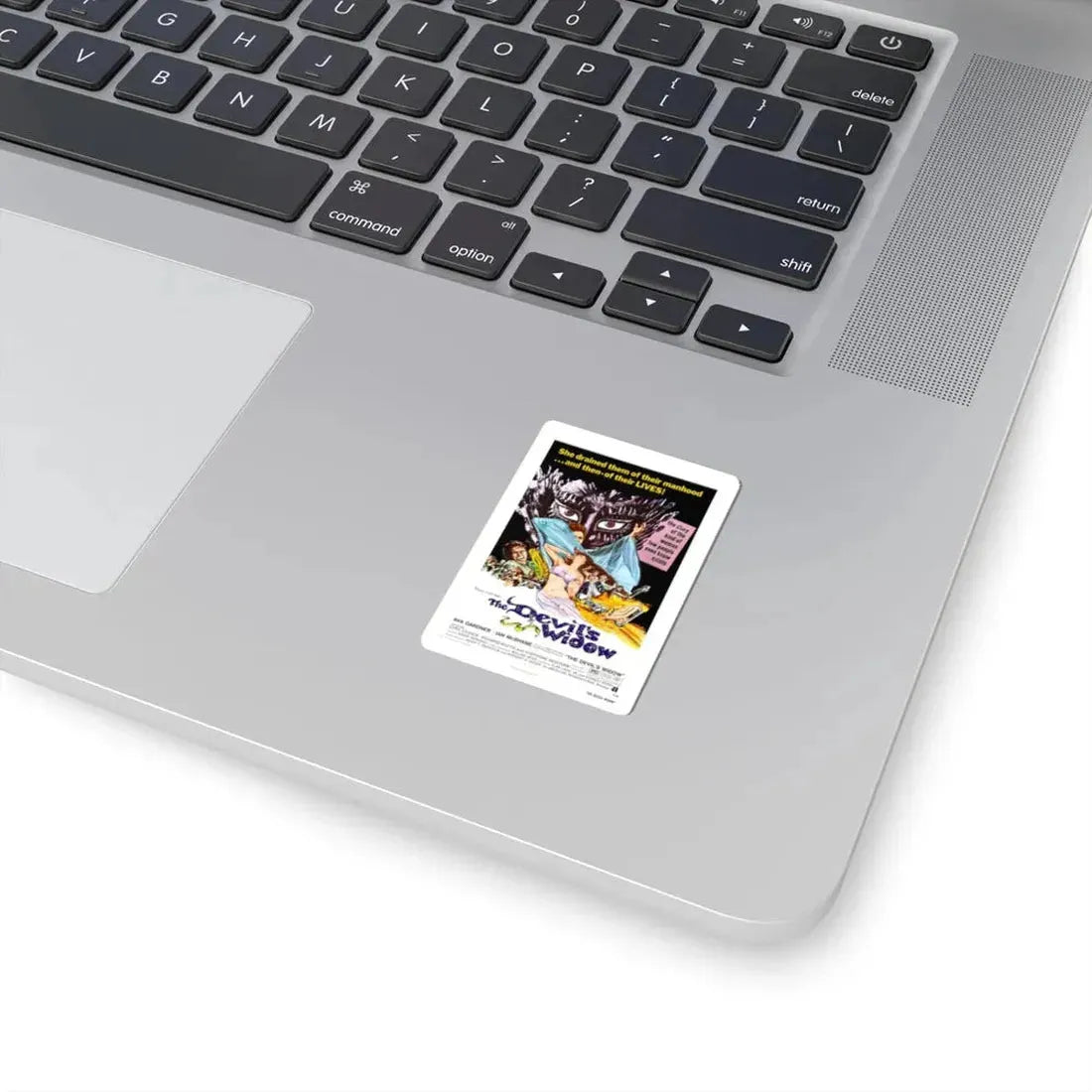 THE DEVIL'S WIDOW 1970 Movie Poster - STICKER Vinyl Kiss-Cut Decal - The Sticker Space