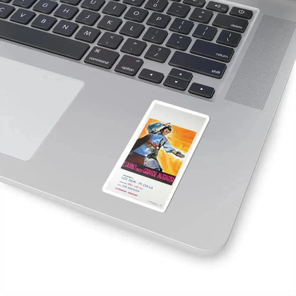 THE DEVILISH KILLER 1971 Movie Poster - STICKER Vinyl Kiss-Cut Decal - The Sticker Space