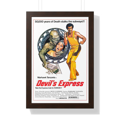 THE DEVIL'S EXPRESS 1976 - Framed Movie Poster-16″ x 24″-The Sticker Space