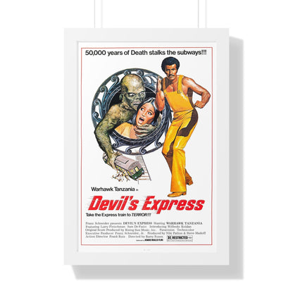 THE DEVIL'S EXPRESS 1976 - Framed Movie Poster-16″ x 24″-The Sticker Space