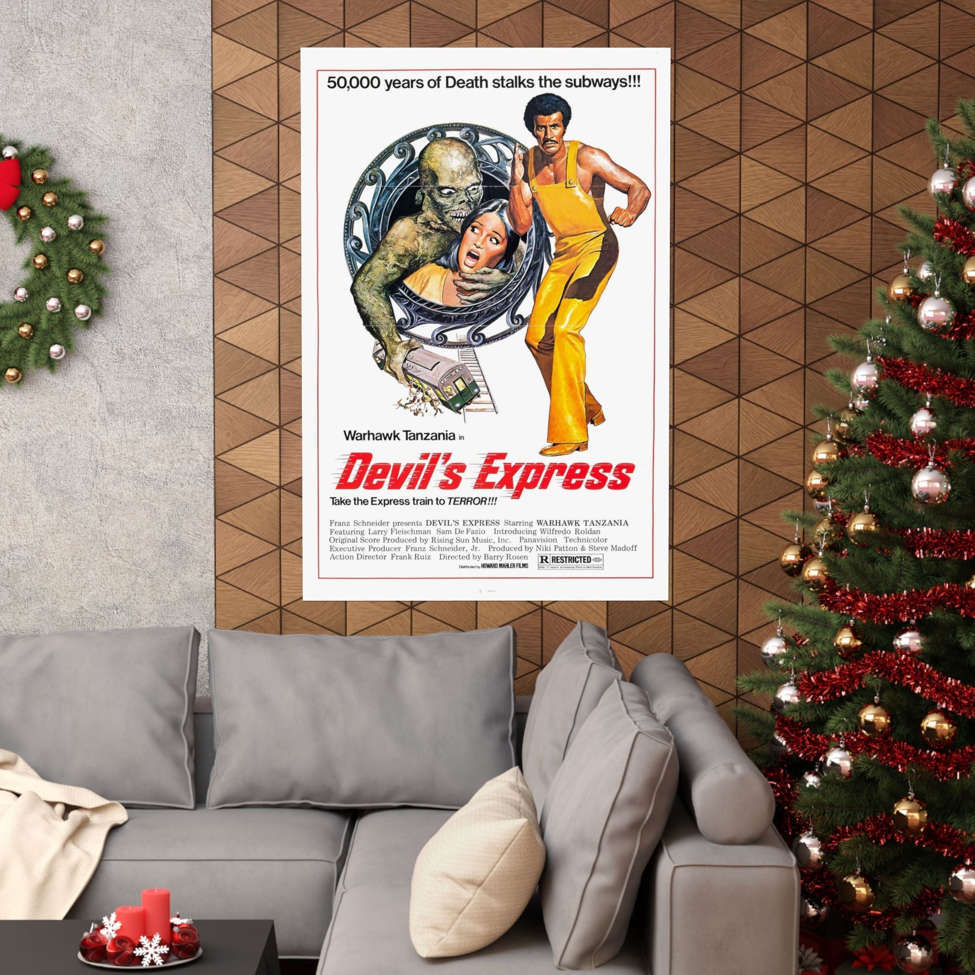 THE DEVIL'S EXPRESS 1976 - Paper Movie Poster-The Sticker Space