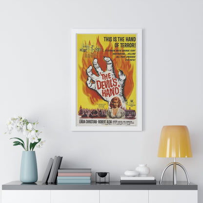 THE DEVIL'S HAND 1961 - Framed Movie Poster-The Sticker Space