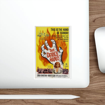 THE DEVIL'S HAND 1961 Movie Poster STICKER Vinyl Die-Cut Decal-The Sticker Space