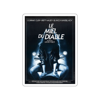 THE DEVIL'S HONEY (FRENCH) 1986 Movie Poster STICKER Vinyl Die-Cut Decal-White-The Sticker Space