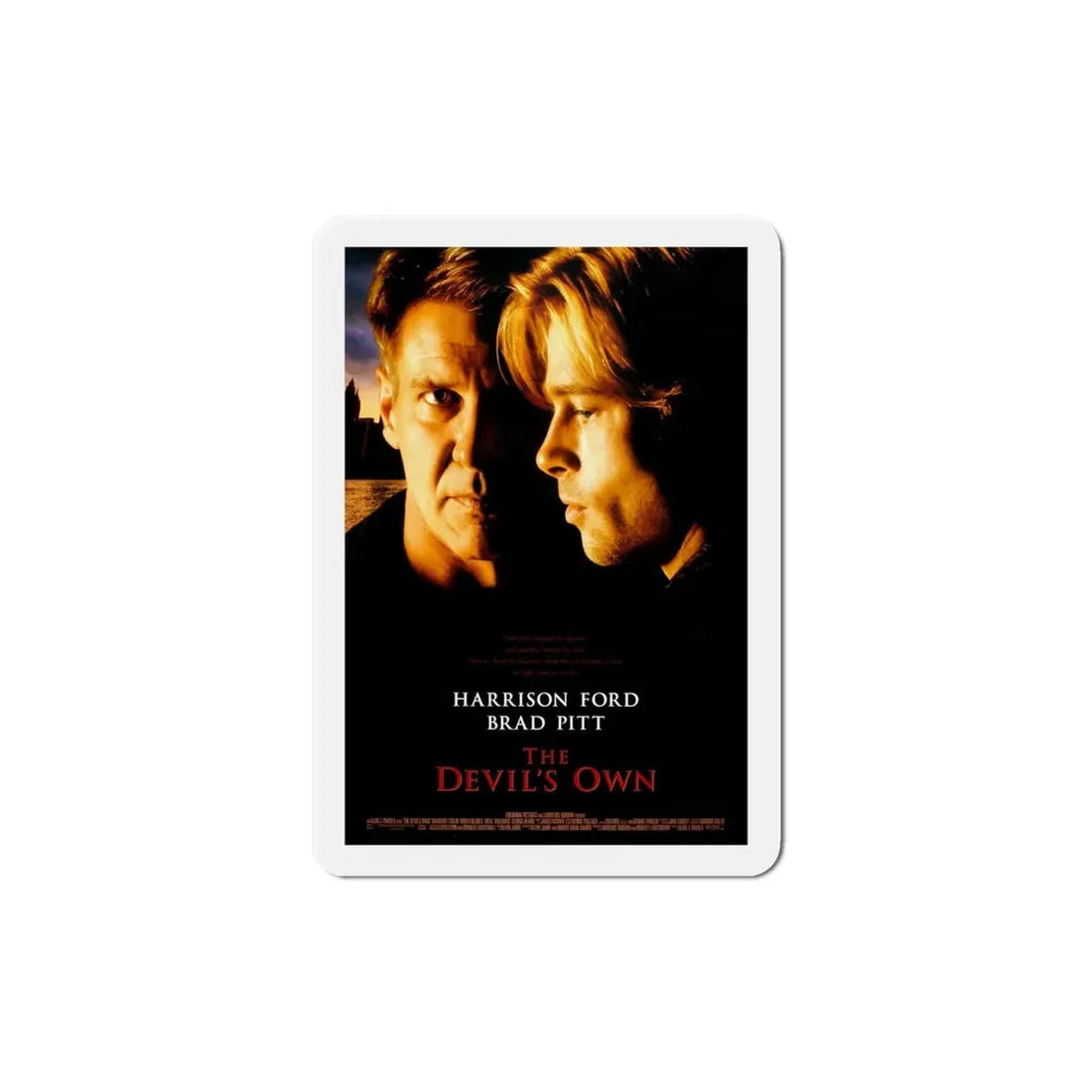 The Devils Own 1997 Movie Poster Refrigerator Magnet 5 Inch - The Sticker Space