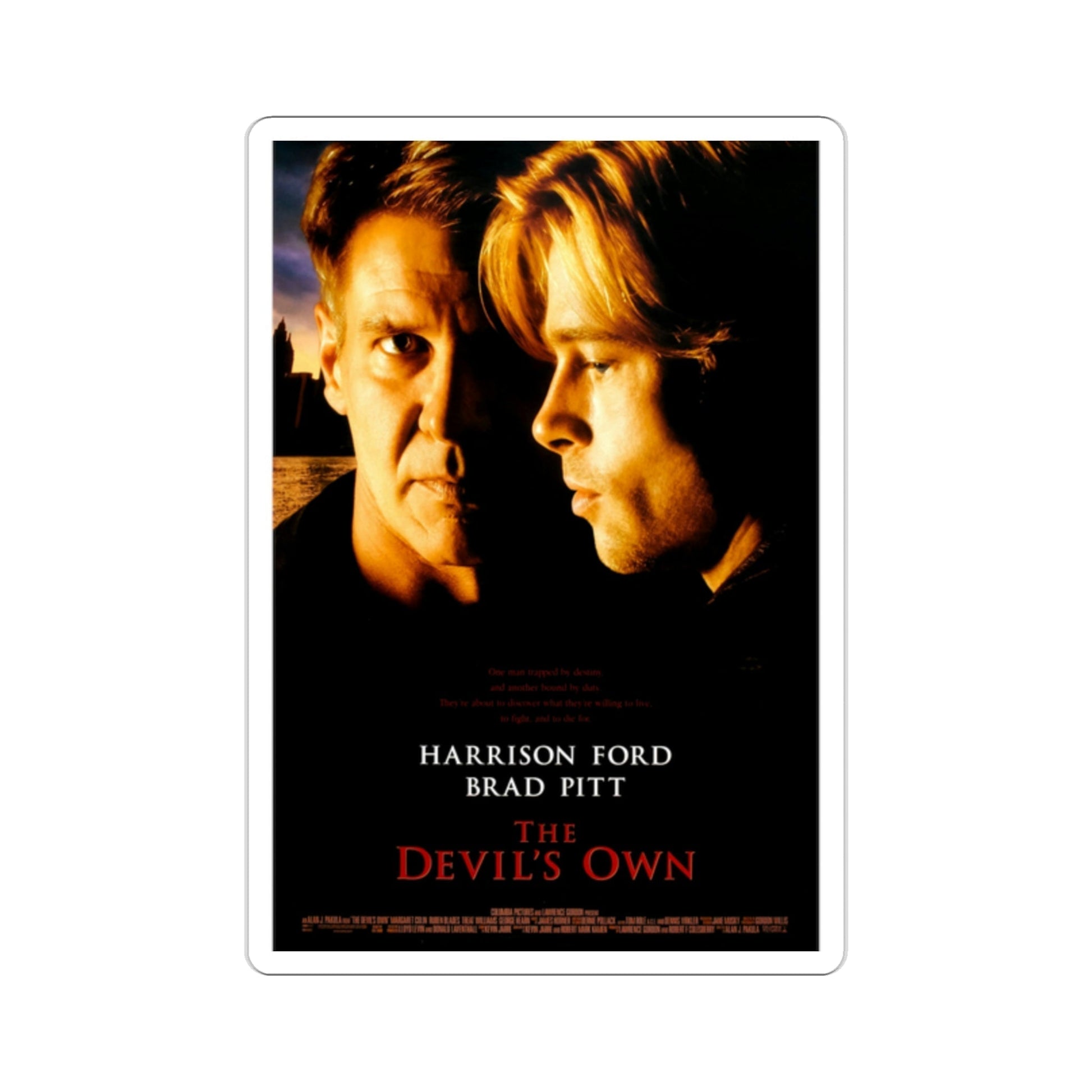 The Devils Own 1997 Movie Poster STICKER Vinyl Die-Cut Decal-2 Inch-The Sticker Space