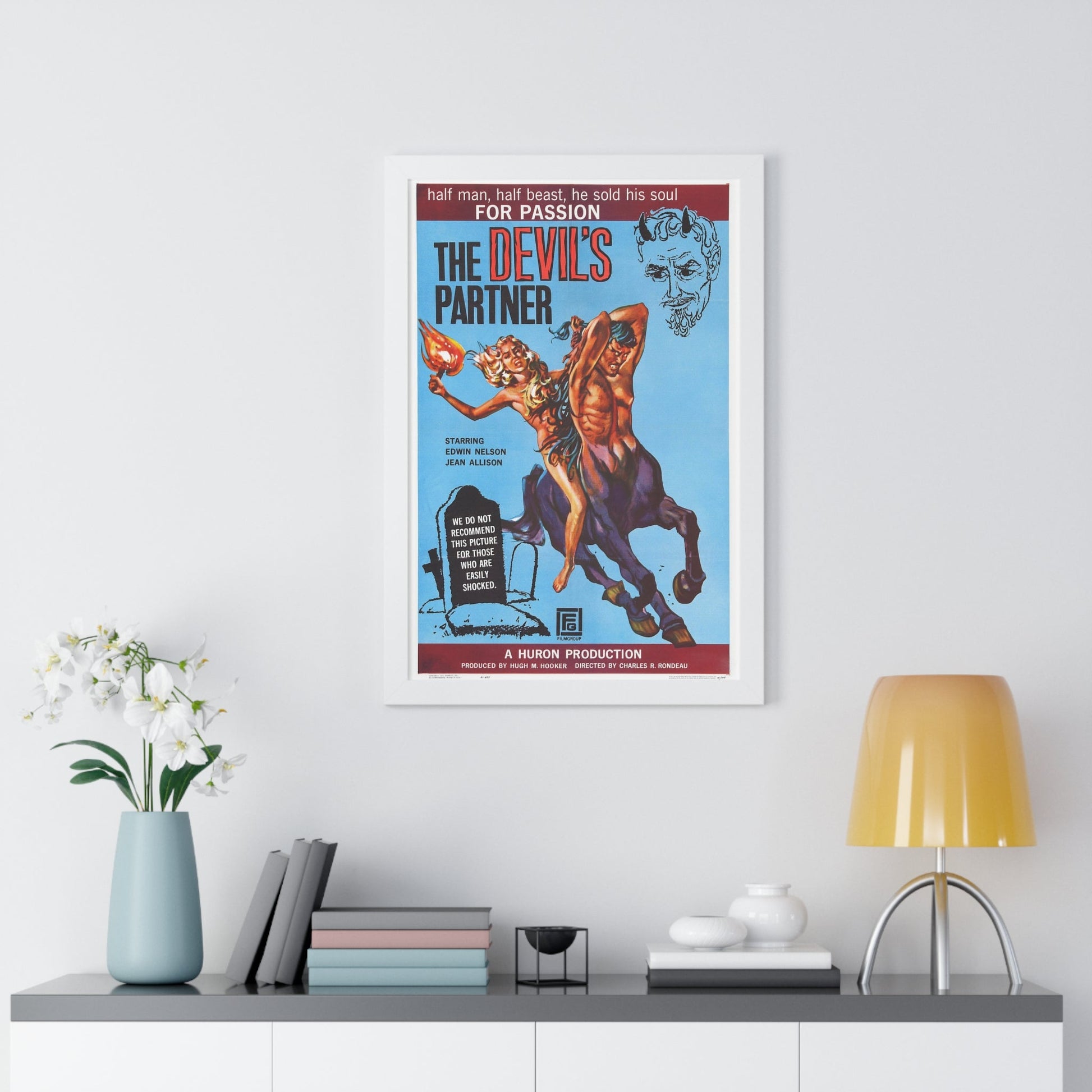 THE DEVIL'S PARTNER 1960 - Framed Movie Poster-The Sticker Space