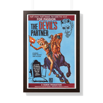 THE DEVIL'S PARTNER 1960 - Framed Movie Poster-20" x 30"-The Sticker Space