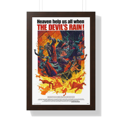 THE DEVIL'S RAIN 1975 - Framed Movie Poster-16″ x 24″-The Sticker Space