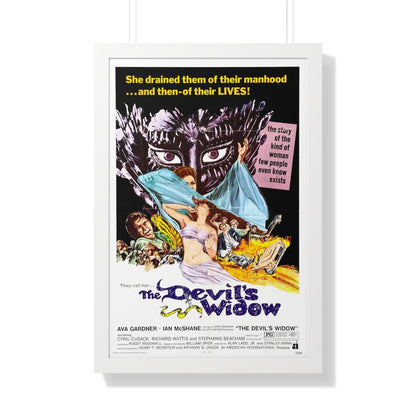 THE DEVIL'S WIDOW 1970 - Framed Movie Poster-20" x 30"-The Sticker Space