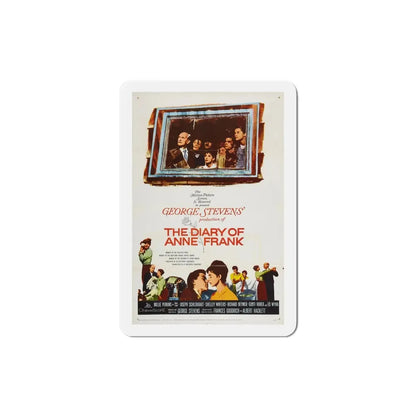 The Diary of Anne Frank 1959 Movie Poster Refrigerator Magnet 4 Inch - The Sticker Space