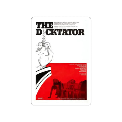 THE DICKTATOR 1974 Movie Poster STICKER Vinyl Die-Cut Decal 2 Inch - The Sticker Space
