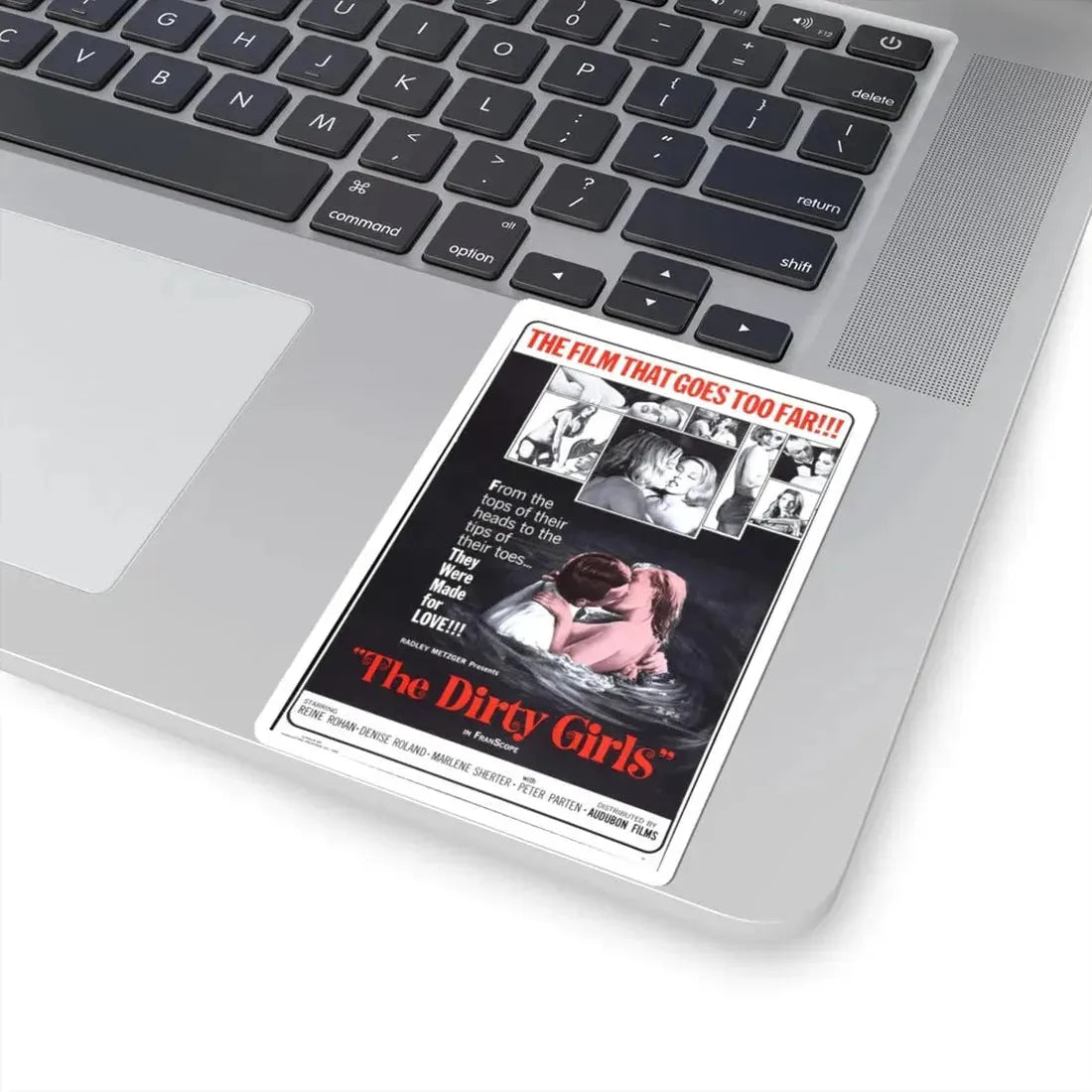 THE DIRTY GIRLS 1965 Movie Poster - STICKER Vinyl Kiss-Cut Decal - The Sticker Space