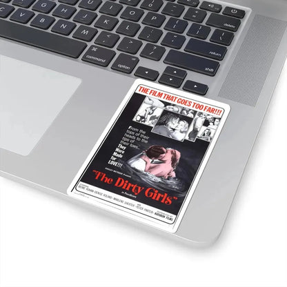 THE DIRTY GIRLS 1965 Movie Poster - STICKER Vinyl Kiss-Cut Decal - The Sticker Space
