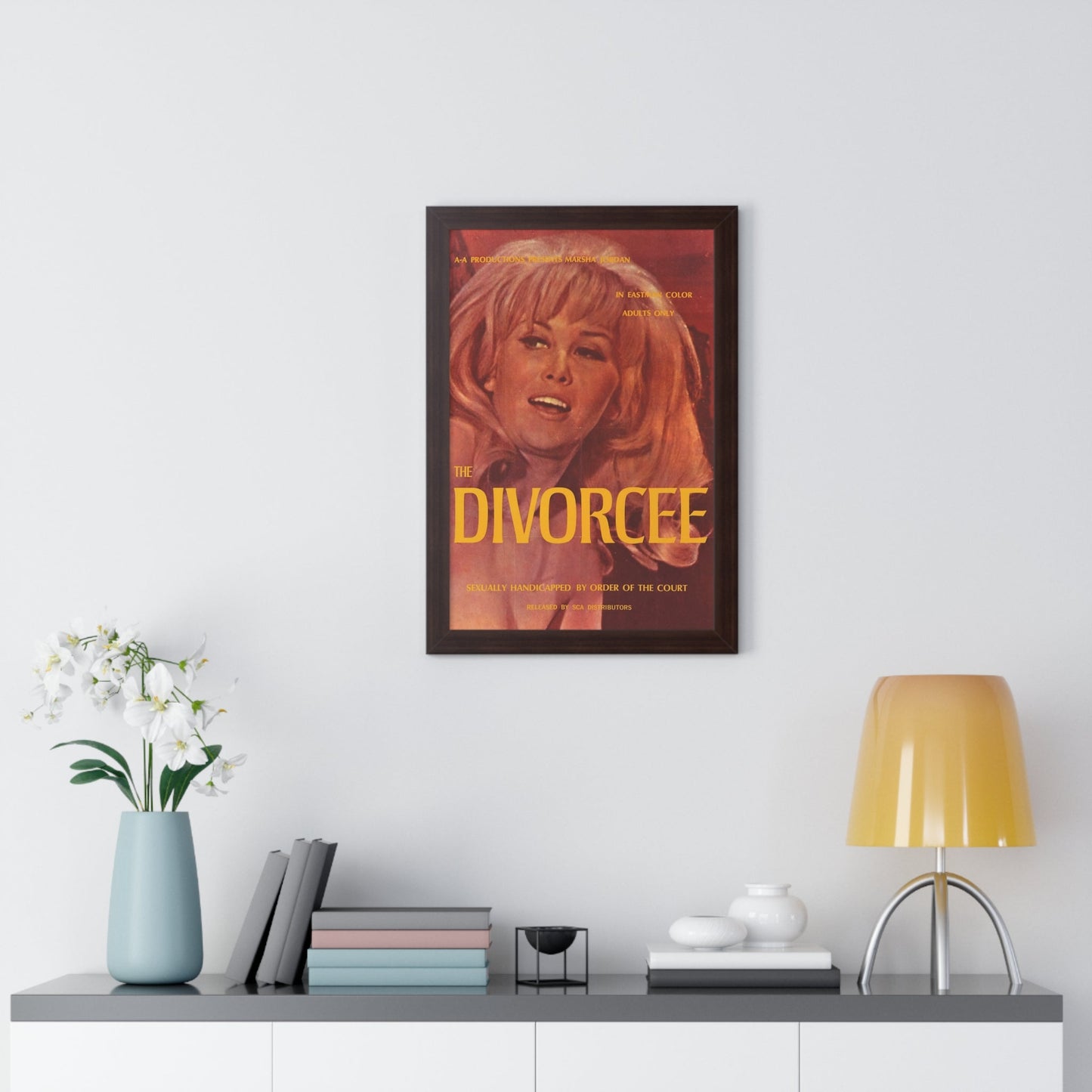 THE DIVORCEE 1930 - Framed Movie Poster-The Sticker Space