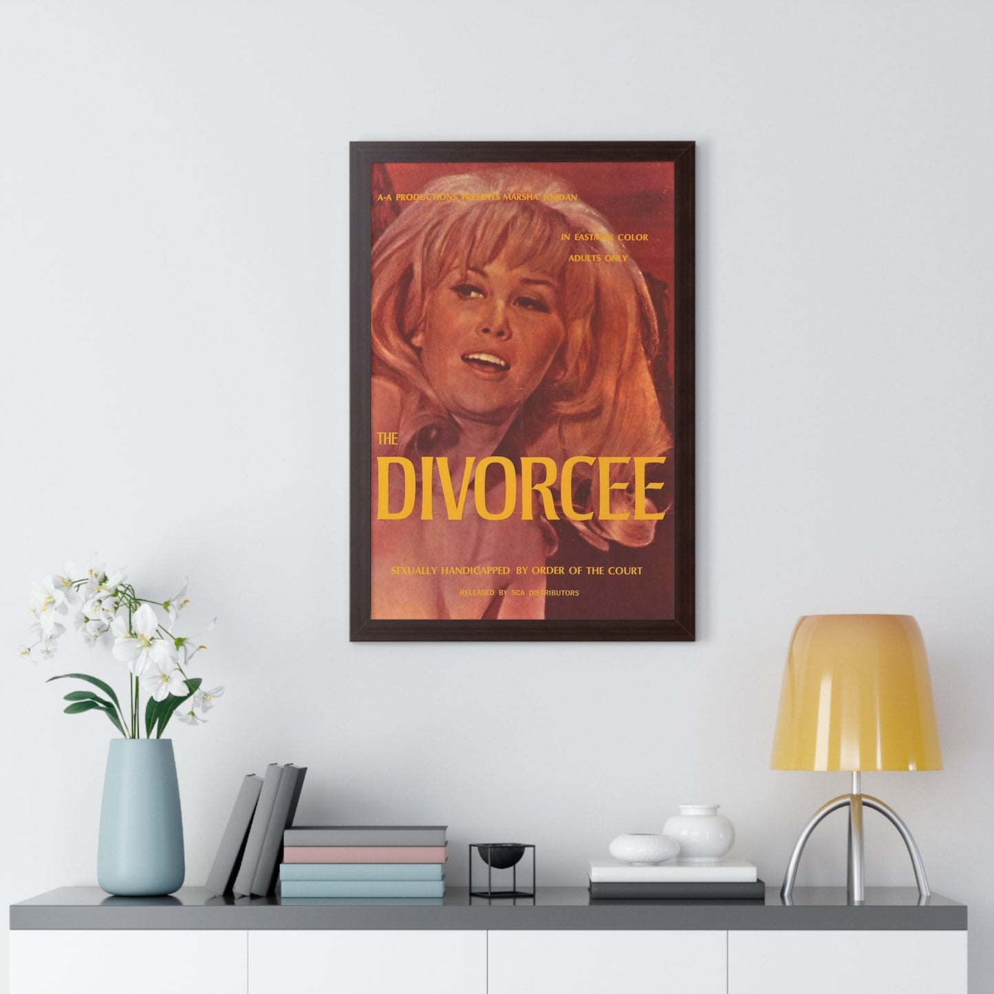 THE DIVORCEE 1930 - Framed Movie Poster-The Sticker Space