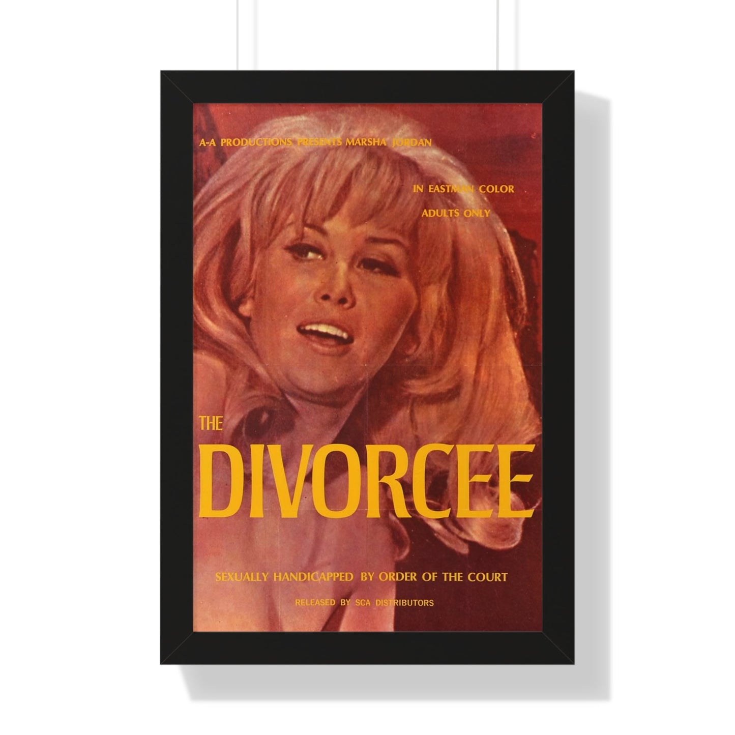 THE DIVORCEE 1930 - Framed Movie Poster-16″ x 24″-The Sticker Space