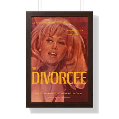 THE DIVORCEE 1930 - Framed Movie Poster-16″ x 24″-The Sticker Space