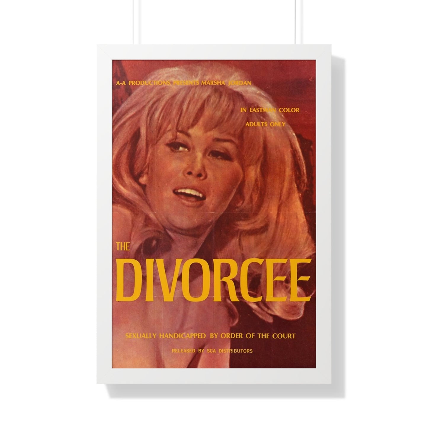 THE DIVORCEE 1930 - Framed Movie Poster-20" x 30"-The Sticker Space