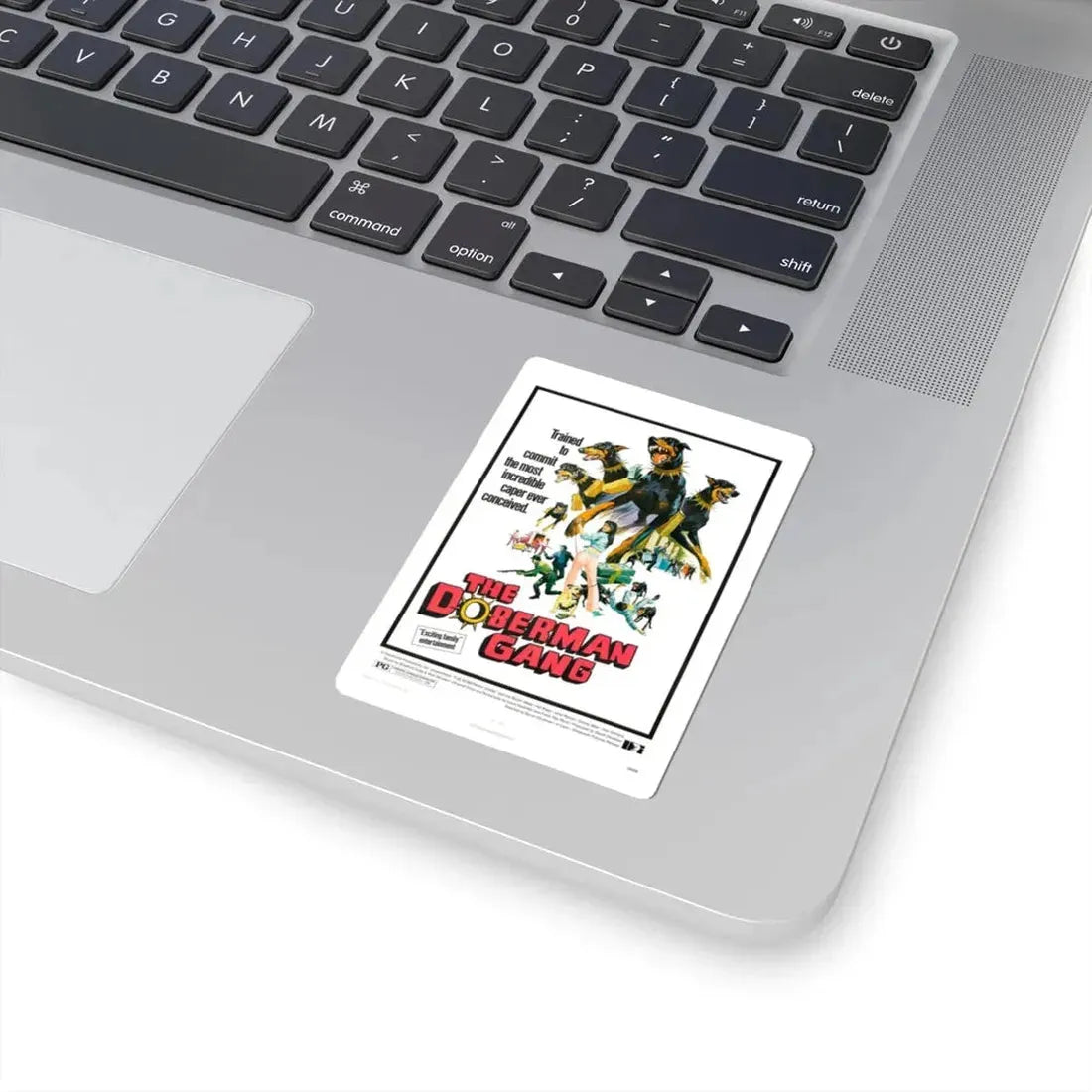 THE DOBERMAN GANG 1972 Movie Poster - STICKER Vinyl Kiss-Cut Decal - The Sticker Space