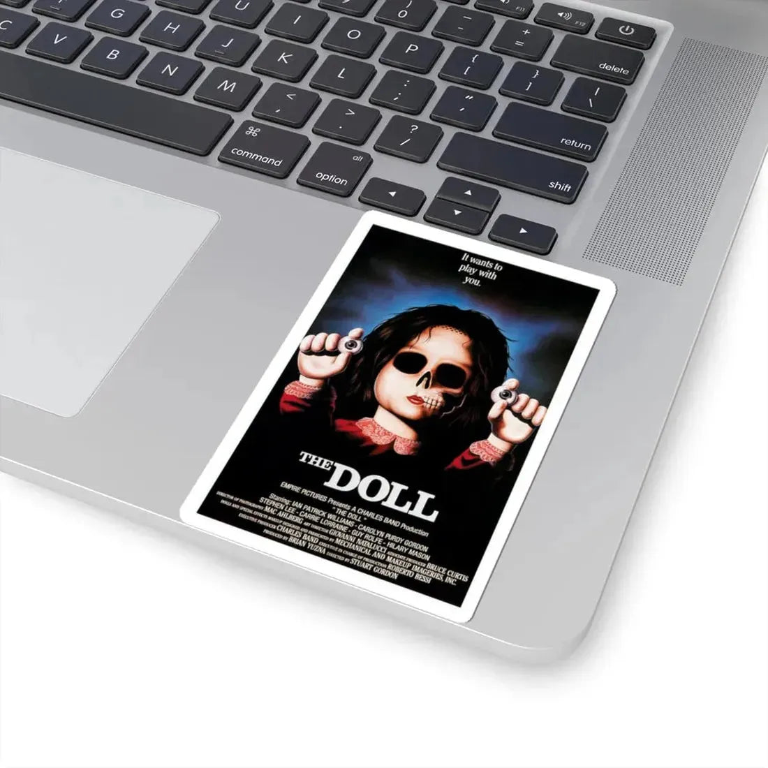 THE DOLL (DOLLS) 1986 Movie Poster - STICKER Vinyl Kiss-Cut Decal - The Sticker Space