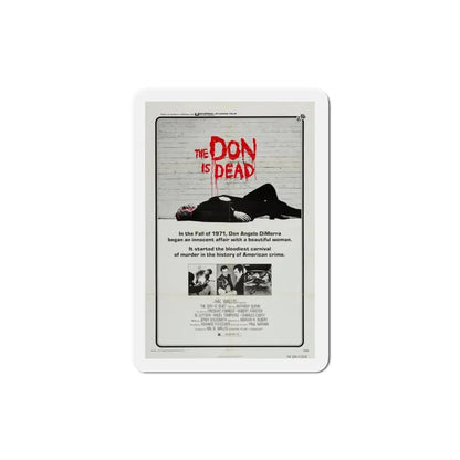 The Don Is Dead 1973 Movie Poster Refrigerator Magnet 3 Inch - The Sticker Space