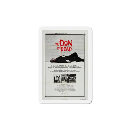 The Don Is Dead 1973 Movie Poster Refrigerator Magnet 5 Inch - The Sticker Space
