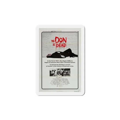The Don Is Dead 1973 Movie Poster Refrigerator Magnet 6 Inch - The Sticker Space