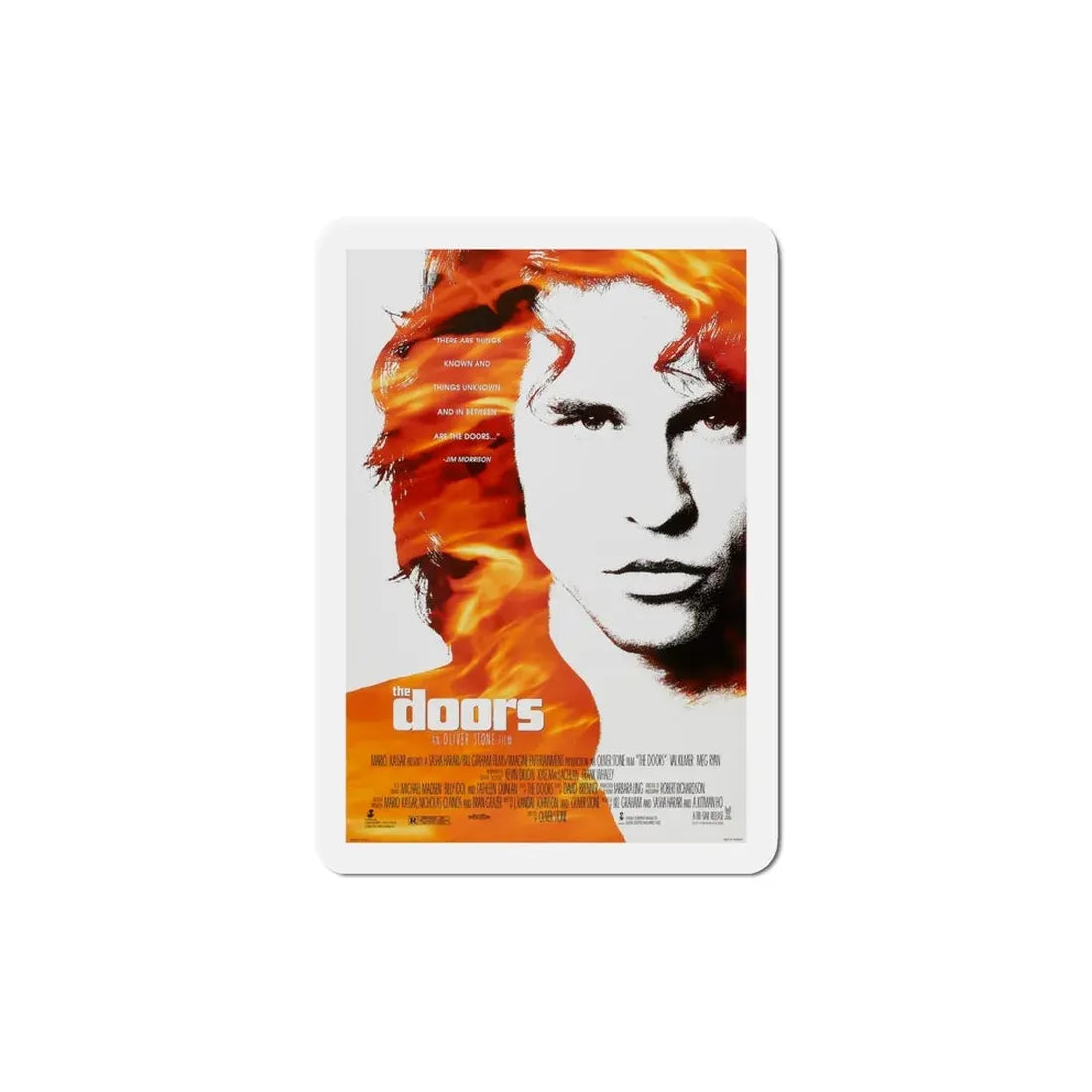 The Doors 1991 Movie Poster Refrigerator Magnet 6 Inch - The Sticker Space