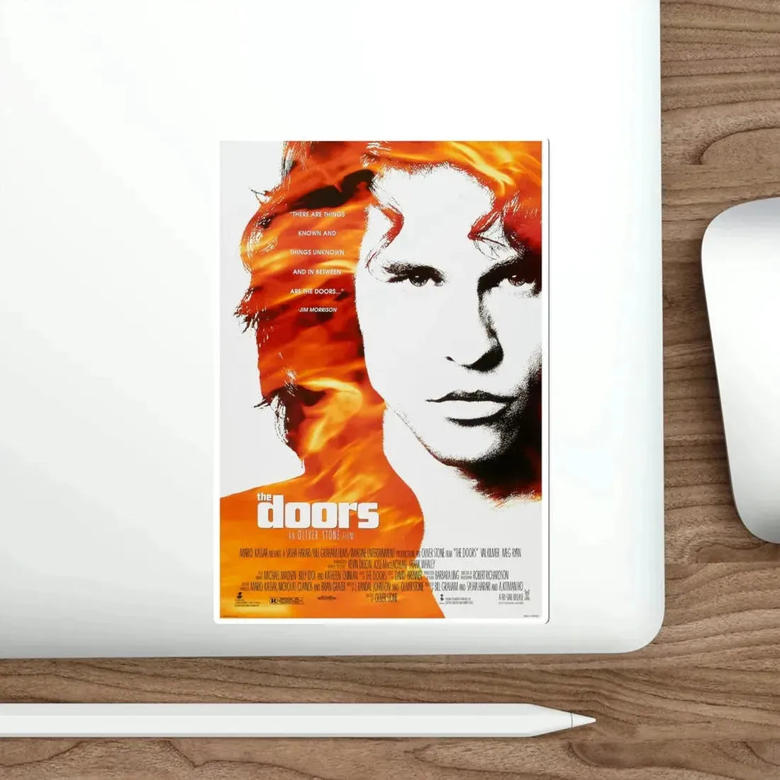 The Doors 1991 Movie Poster STICKER Vinyl Die-Cut Decal - The Sticker Space
