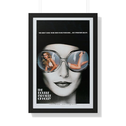 THE DOUBLE EXPOSURE OF HOLLY 1976 - Framed Movie Poster-20" x 30"-The Sticker Space