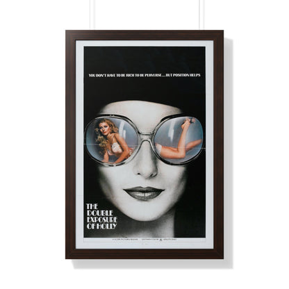 THE DOUBLE EXPOSURE OF HOLLY 1976 - Framed Movie Poster-20" x 30"-The Sticker Space