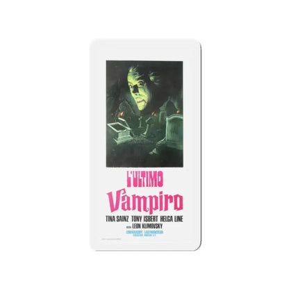 THE DRACULA SAGA (ITALIAN) 1972 Movie Poster - Refrigerator Magnet 2 Inch Die-Cut - The Sticker Space
