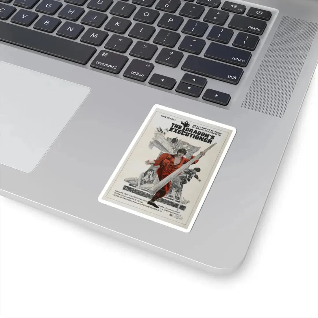 THE DRAGON'S EXECUTIONER 1972 Movie Poster - STICKER Vinyl Kiss-Cut Decal - The Sticker Space