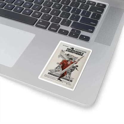 THE DRAGON'S EXECUTIONER 1972 Movie Poster - STICKER Vinyl Kiss-Cut Decal - The Sticker Space