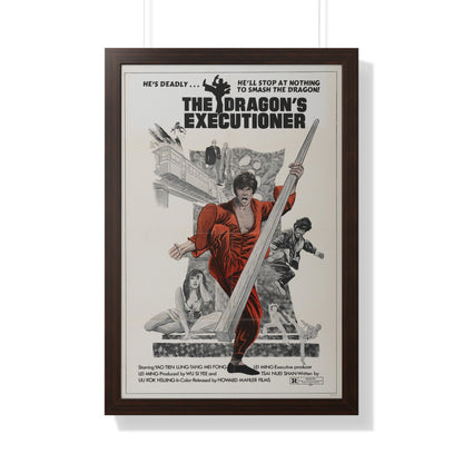 THE DRAGON'S EXECUTIONER 1972 - Framed Movie Poster-20" x 30"-The Sticker Space