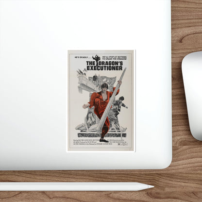 THE DRAGON'S EXECUTIONER 1972 Movie Poster STICKER Vinyl Die-Cut Decal-The Sticker Space