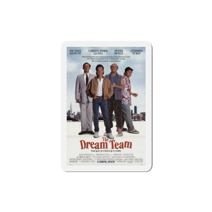 The Dream Team 1989 Movie Poster Die-Cut Magnet-3" x 3"-The Sticker Space