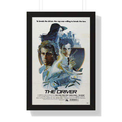 THE DRIVER 1978 - Framed Movie Poster-16″ x 24″-The Sticker Space