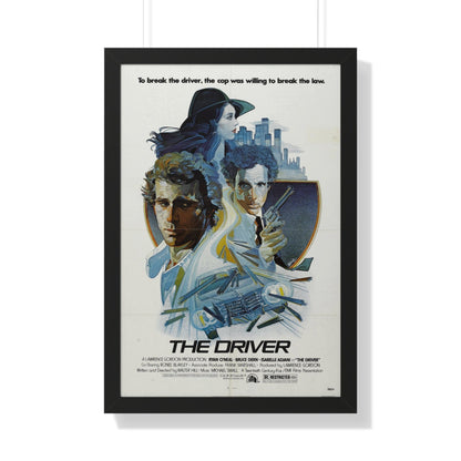 THE DRIVER 1978 - Framed Movie Poster-20" x 30"-The Sticker Space