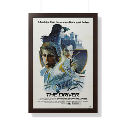 THE DRIVER 1978 - Framed Movie Poster-20" x 30"-The Sticker Space